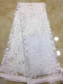 

2019 French Nigerian Laces Fabric High Quality Tulle African Laces Fabric Wedding African French Tulle Lace D135