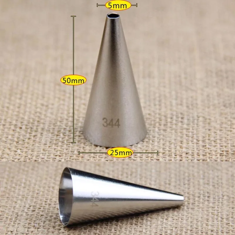 Round Tips Medium Decorating Nozzle Seamless Icing Tube Pastry Tips Fondant Cake Decorating Sugarcraft Tools cake decorating tip set cake icing nozzles baking nozzle set cake decorating nozzle set