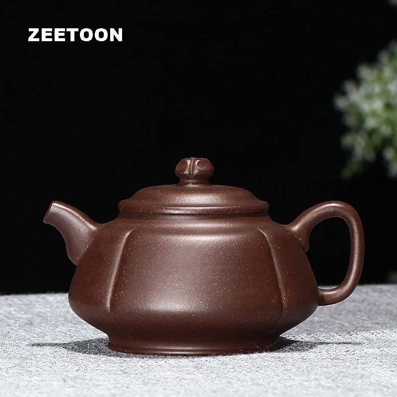 Master Handmade 260cc Bud Pot Authentic Yixing Teapot Chinese Health