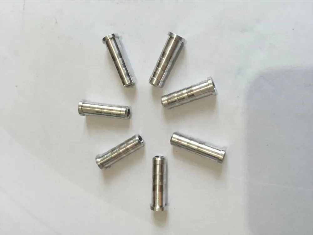 12 Pcs Arrow insert ID6.2mm OD8mm aluminum arrow insert for carbon
