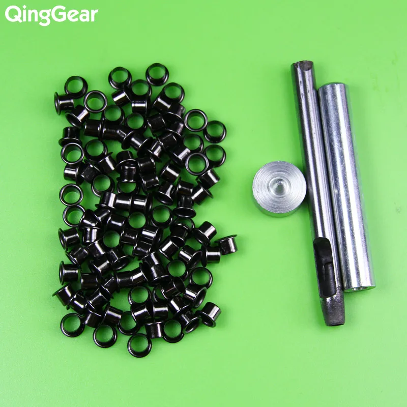 Buy Eyelet Tool Set Grommet Kit +100 eyelets for DIY