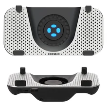 Игровой коврик для мобильного телефона, охлаждающий вентилятор, держатель для геймпада, подставка, качественный алюминиевый сплав, радиатор, бесшумный вентилятор для 4-7 дюймового смартфона