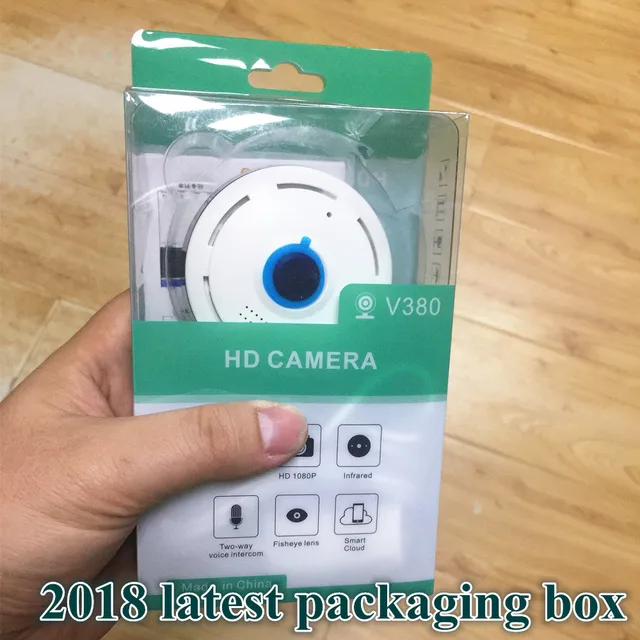 HD 360 Degree Panoramic Wide Angle MINI Cctv Camera Smart IPC Wireless Fisheye IP Camera P2P 960P HD Home Security Wifi Camera