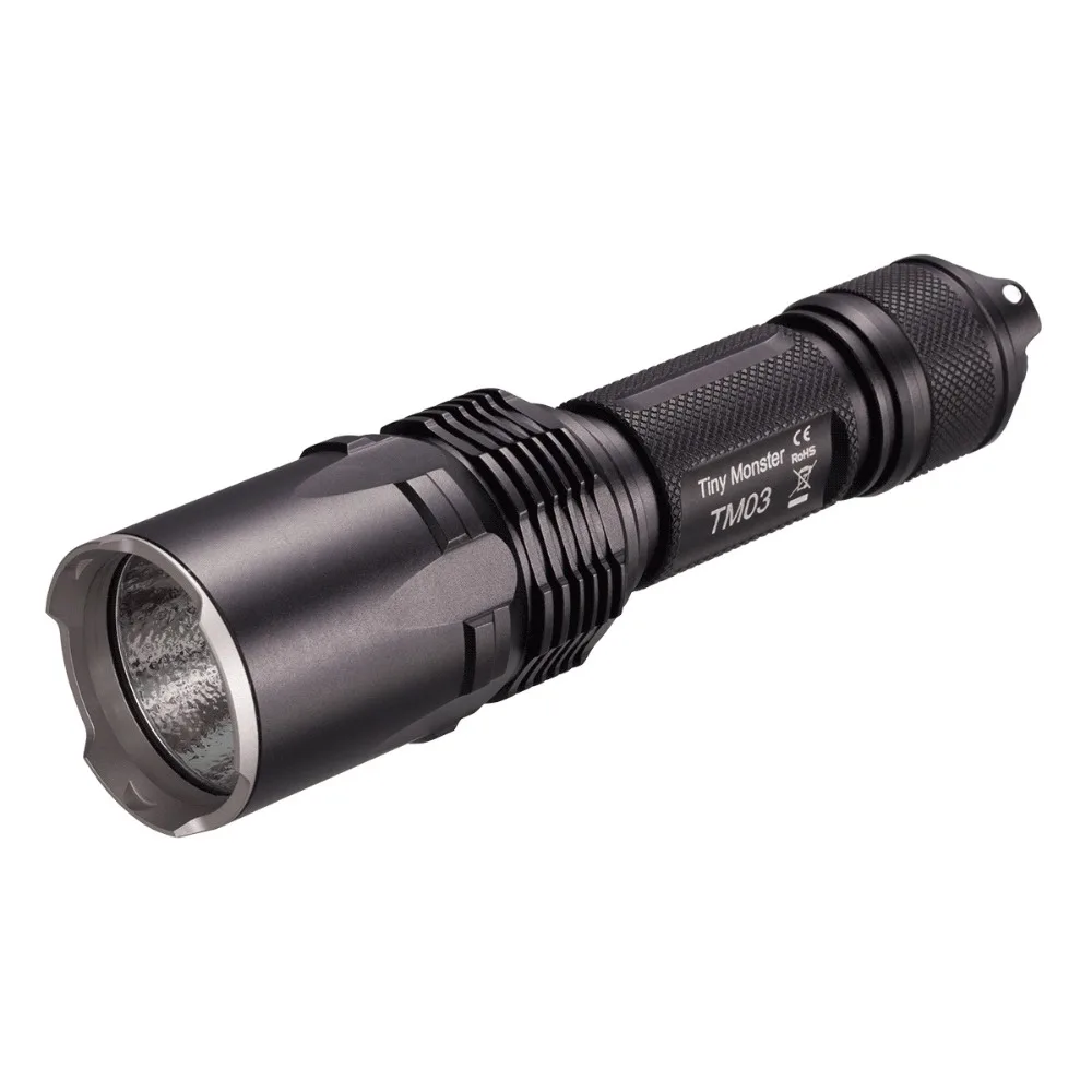 2020 NITECORE TM03 2800 люмен 4xcree XHP70 светодиодный тактический фонарик + Перезаряжаемая