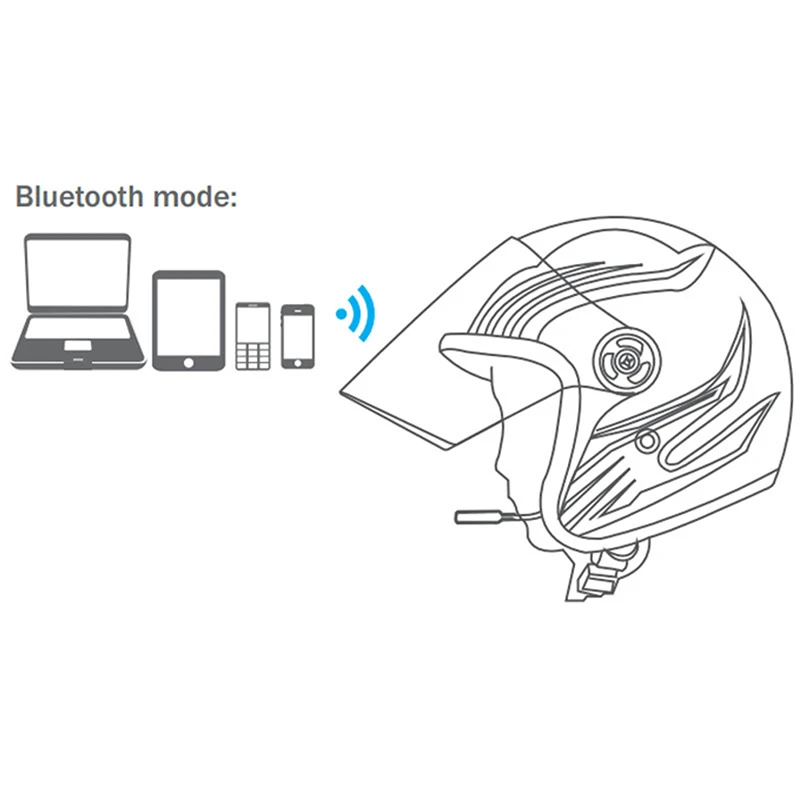 Новые Bluetooth Анти-помехи для мотоциклетного шлема Bluetooth гарнитура мотоциклетные стерео наушники для MP3 MP4 смартфона