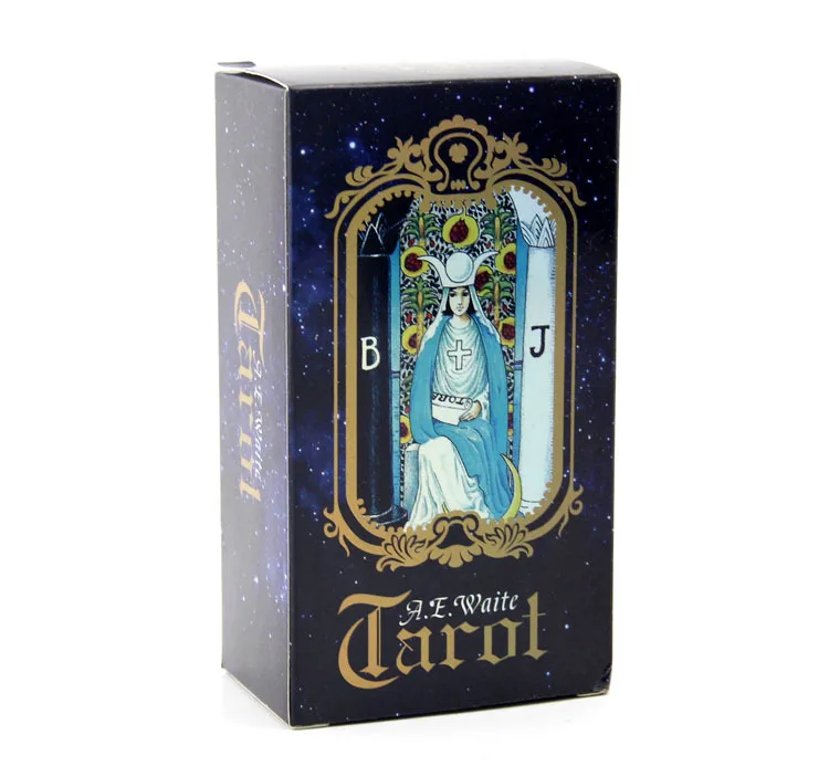 Английская колода Таро A. E. waite Tarot гадание Таро Семейные развлечения с английским руководством