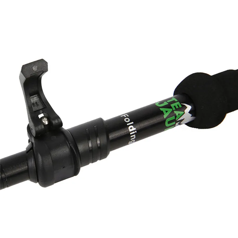 Alpenstocks Trekking Polo Hike Walking Stick Nordic Walk Cane Aluminum Ski Camp Telescopic Baton Outdoor Camping Equipment #3J#F (9)