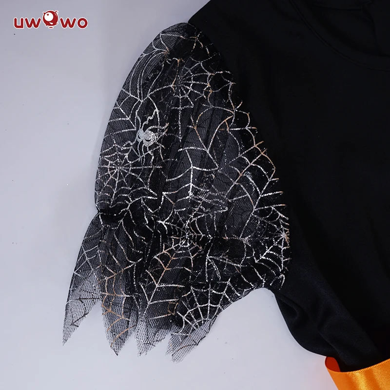 UWOWO/маскарадные платья ведьмы для девочек; Детский костюм на Хэллоуин; костюм ведьмы; детская шляпа для костюмированной вечеринки на Хэллоуин