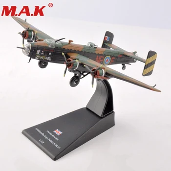 

1/144 scale WWII royal air force bomber UK 1944 handley Page Halifax B.Mk III fighter Army airplane air craft toy Alloy model