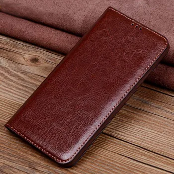 

Huawei Nova 4 Genuine Leather Case flip cover TPU shockproof back capas case fundas original Huawei Nova 4 case