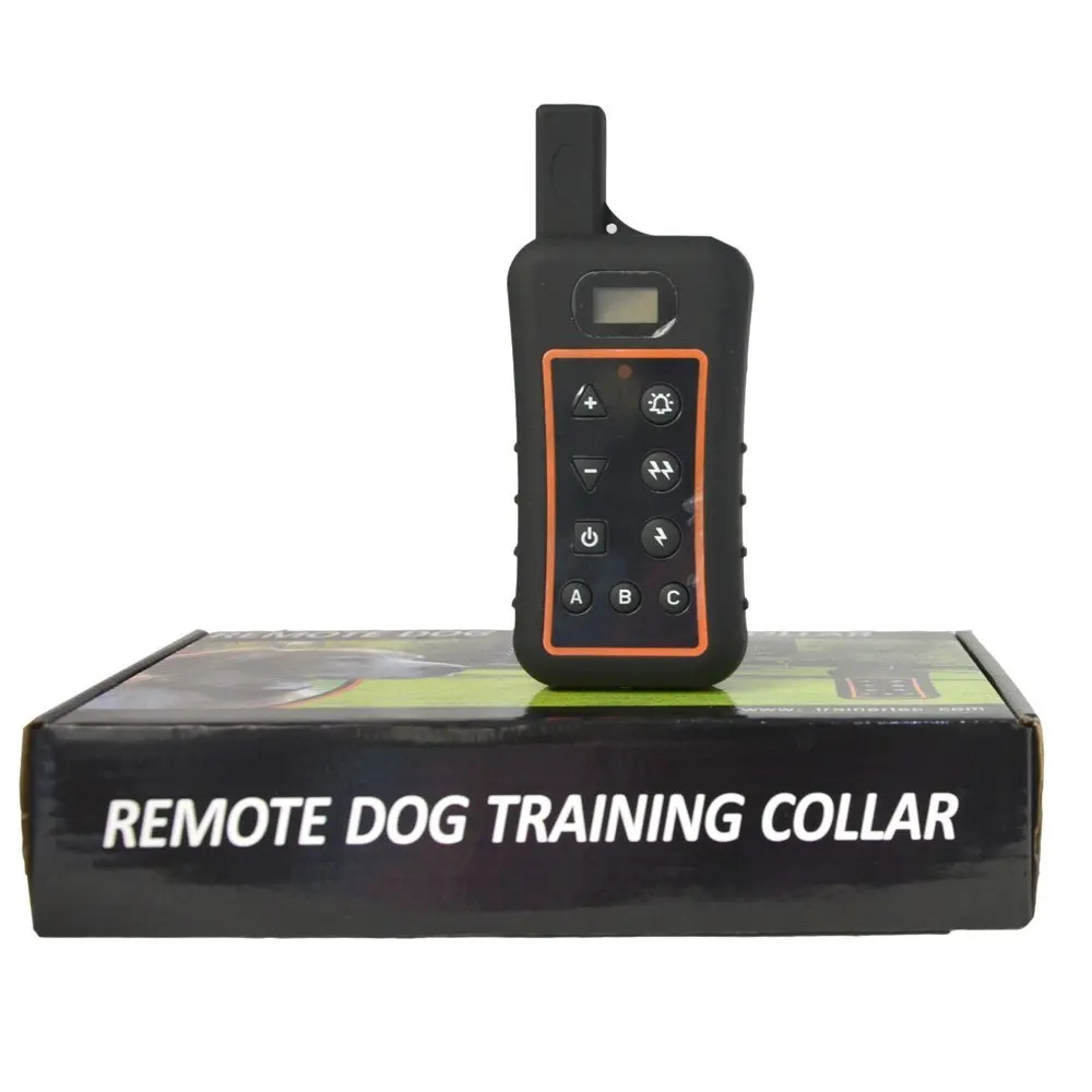 Pet product 3 modes beeper shock and vibration dog training collar remote waterproof dog collar electronic for dog training 