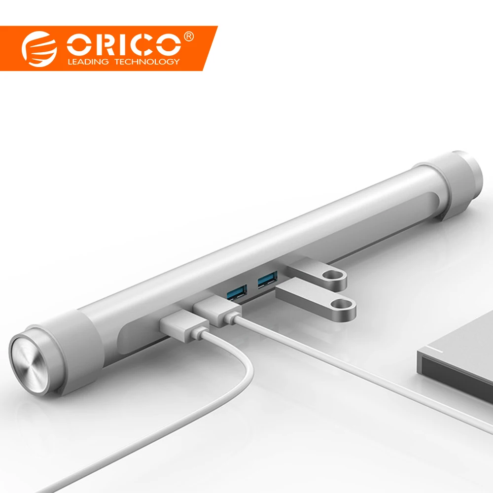 

ORICO M4U3 4 port USB3.0 HUB with Laptop Stand 5 Gbps USB3.0 Hub Vl812 Chipsets with Notebook Stand Holder for Laptop MAC
