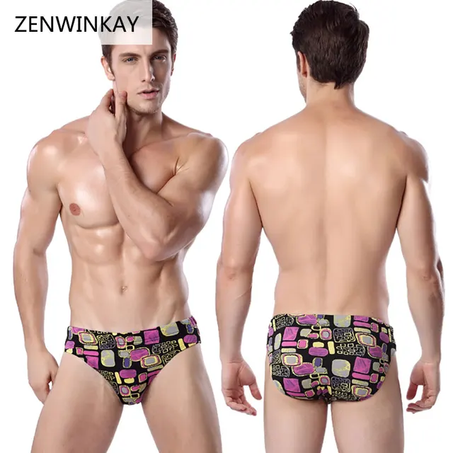 Cheap 2017 Summer Beach Swim Suit Men's Swim Wear Men Trunk Sexy Male Swimwear Print Mens Thong Swimsuit L XL XXL XXXL Cheap 2017 Summer Beach Swim Suit Men's Swim Wear Men Trunk Sexy Male Swimwear Print Mens Thong Swimsuit L XL XXL XXXL