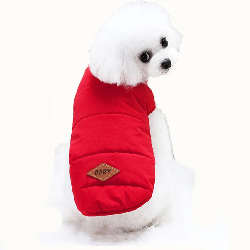 Venxuis Fashion Pet Dog Jackets Winter Dog Coat Thicken Hooded Warm