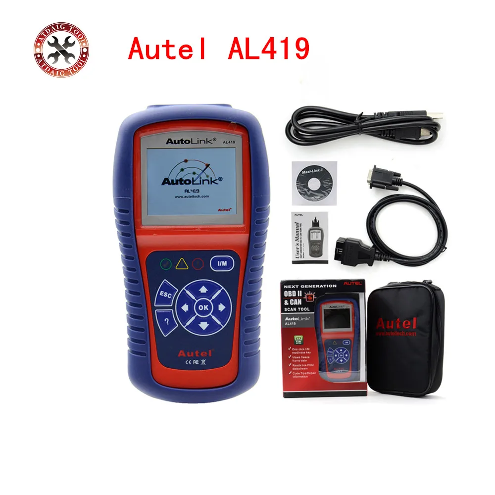 [AUTEL Distributor] Newly Version Original Autel AL419 OBD II & CAN Car