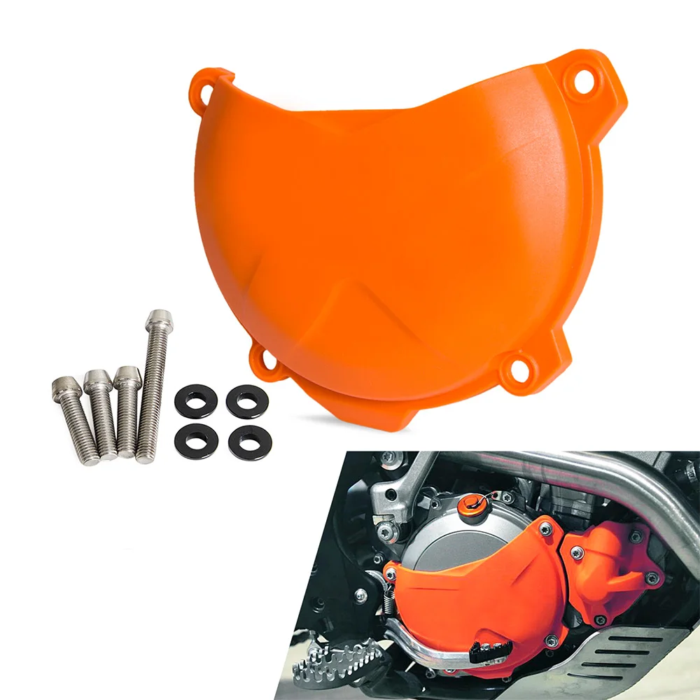Ktm Clutch Cover Protection Orange Ktm Clutch Cover Protection Orange