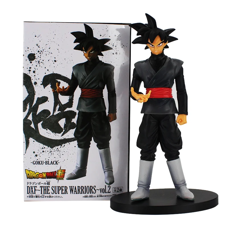 

1pc 20cm Dragon Ball Super DXF The Super Black Son GoKu PVC Action Figure Model Zamasu vol.2 Collection Model Doll Toys