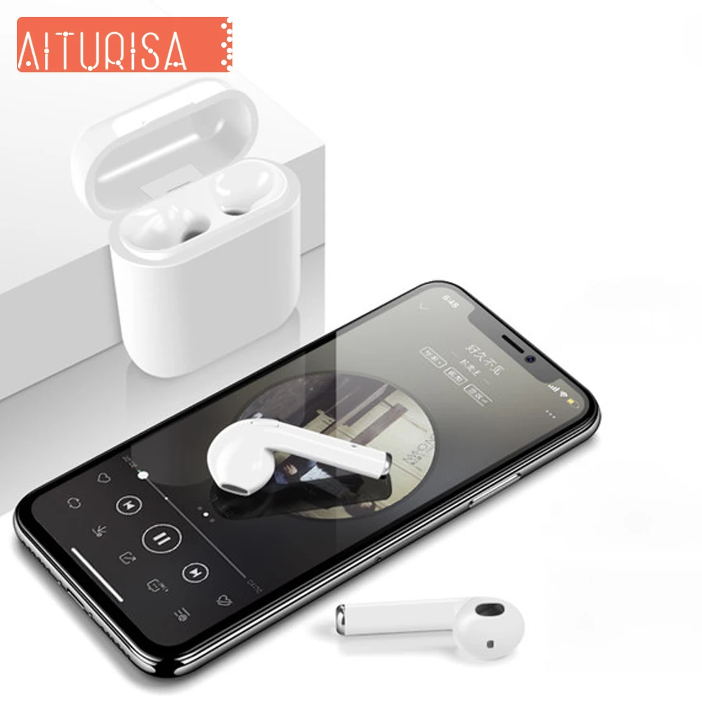 

i9s Tws Bluetooth 5.0 headphones Automatic noise reduction Wireless earphones Stereo Earbuds 3D Surround sound For Huawei iPhone