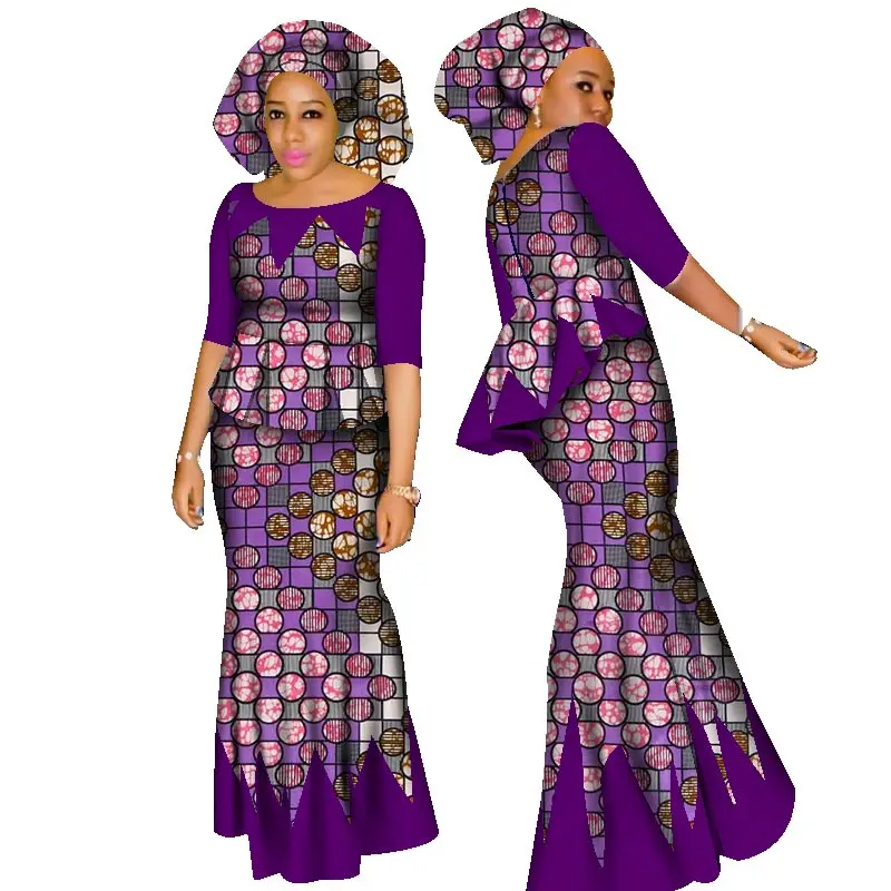 Hight Quarlity 2019 Africain Femmes jupe Ensemble Dashiki ...
