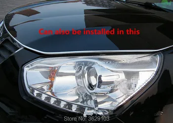 

U Style decoration strip Grille Chrome car Automotive air conditioning outlet car-styling for ALFA ROMEO 147 159 mito giulietta