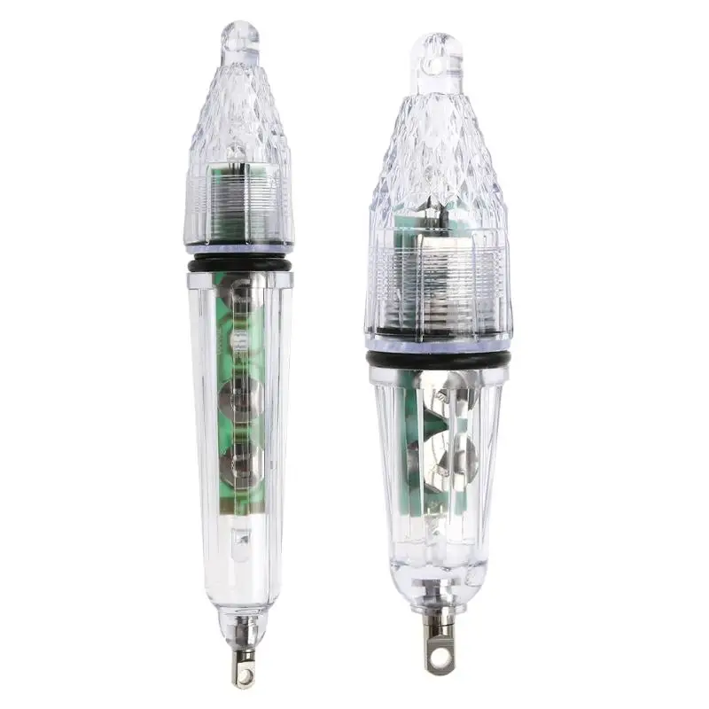 

Mini LED Deep Drop Fishing Light Fishing Squid Fish Lure Light Red/Green Flashing Lamp Submersible Underwater Tackle Lamp
