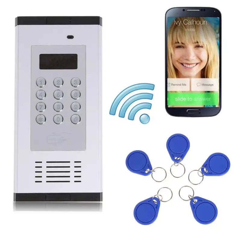 

GSM 3G Apartment Intercom Access Control System Video Door Phone Doorbell Intercom Doorphone Apartment Security