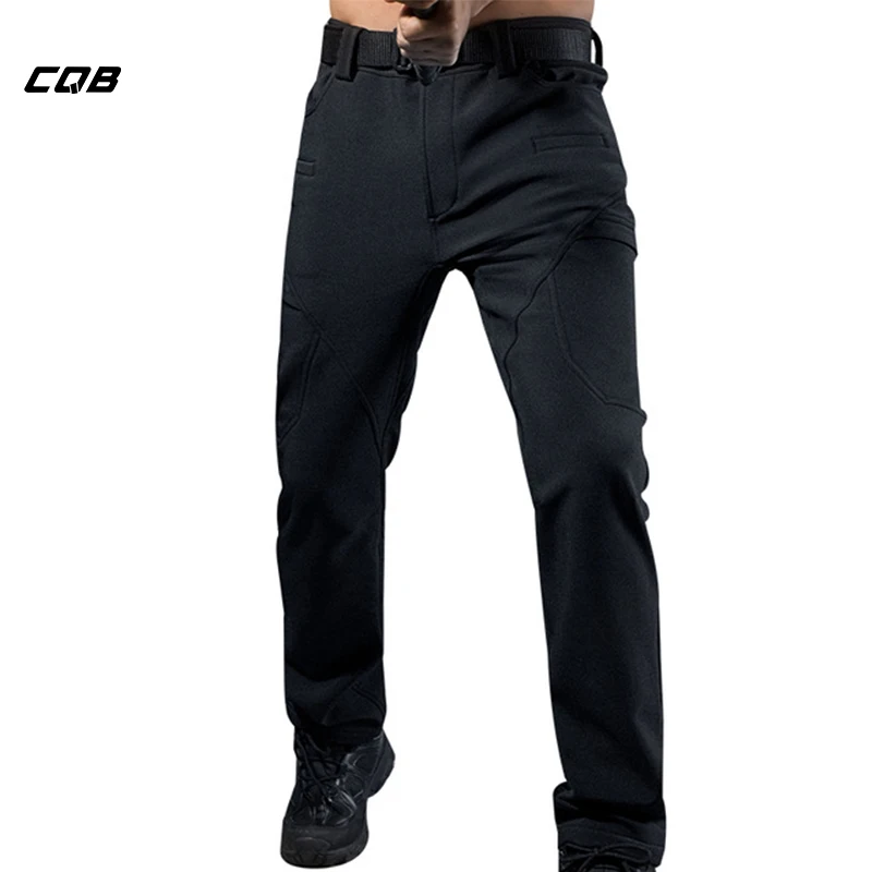 CQB Winter Outdoor Sports Tactical Camping Hiking Men's softshell Pants