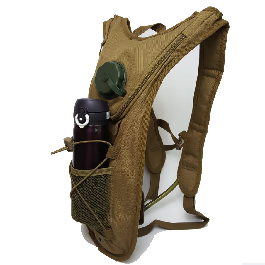 2 5L Hiking font b Cycling b font Hydration Water Bladder Bag with Tube outdoor sports