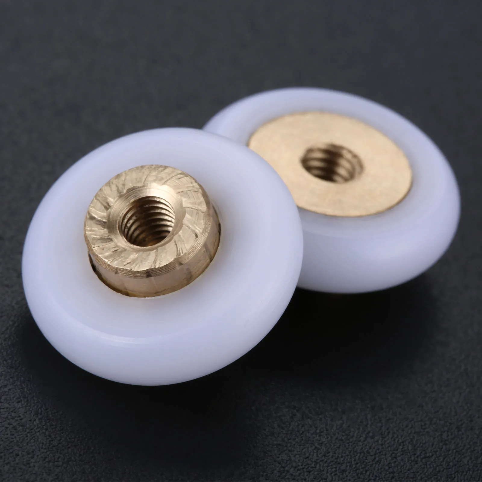

DRELD 1pc Bath Shower Door Rollers /Runners Wheels Pulleys 18mm Dia Wheel Replacement Part For Shower Enclosures Cabins Runner