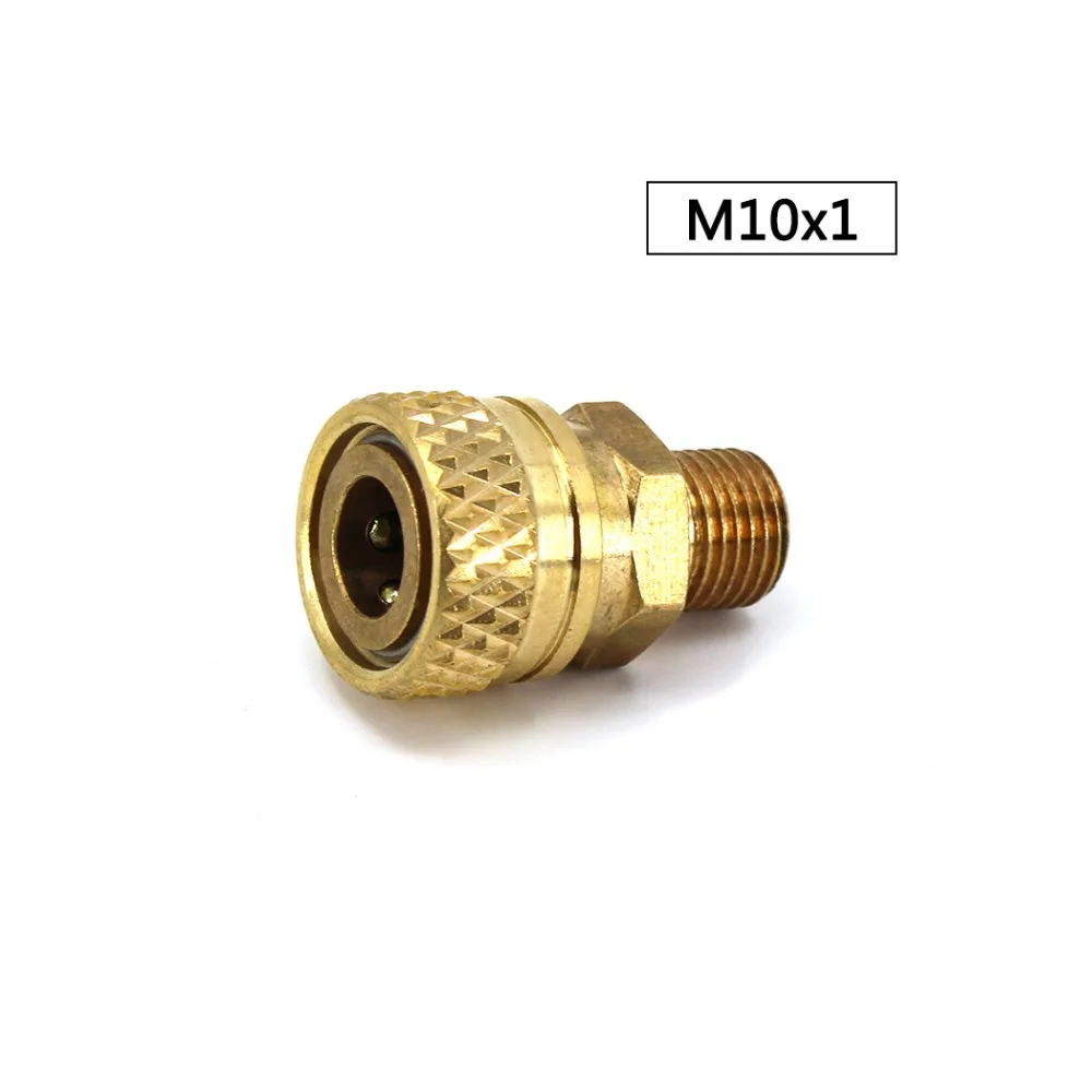 

PCP Airforce Paintball Pneumatic High Pressur Male Quick Coupler Sockets 8mm M10x1 Copper Air Refilling Disconnect Fitting