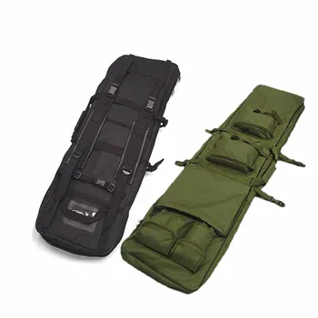 Airsoft 85 100 120cm Gun Bag Case Rifle Backpack Military Hunting Dual Rifle Bag case Square Carry Bags Outdoor Gun Accessories