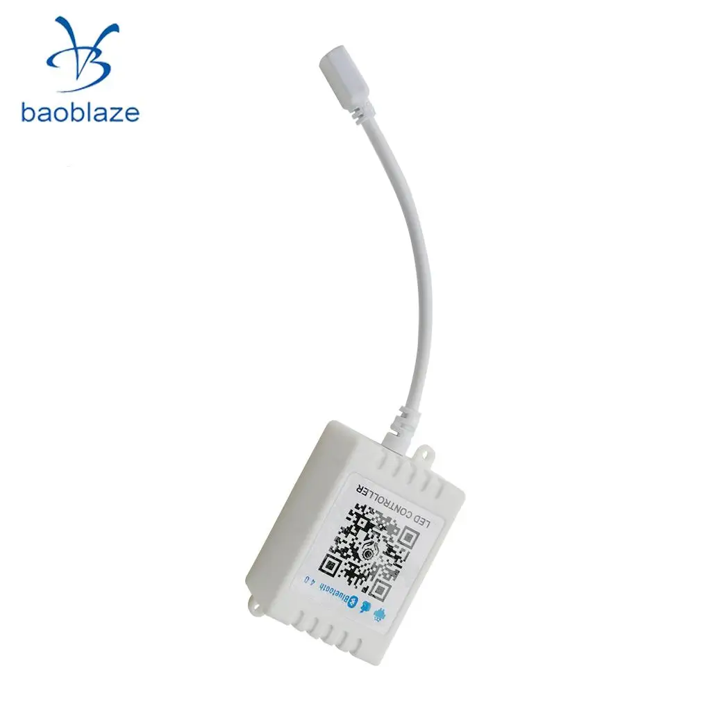 Baoblaze Phone App Controlled Mini RGB Wifi Wireless LED Controller Remote LED Dimmer for RGB LED Strip Lights Modules