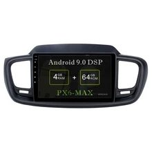 KOOCAVS 10," ips Android 9,0 Автомобильный gps радио плеер для Kia Sorento с 4 Гб+ 64 г навигация Мультимедиа