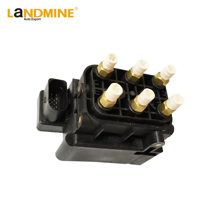 Free Shipping 2003 2009 New Suspension Air Supply Solenoid Valve Block