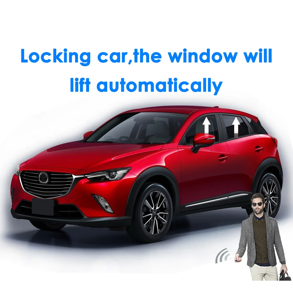 CHSKY автомобиля Мощность окна ближе и зеркало складной Комплект для Mazda CX3 CX 3
