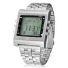 TVG Top Brand Luxury Men Watches Fashion Square Dial Remote Control Led Digital Sport watch Alarm TV DVD remote Mens Digital Wat 6
