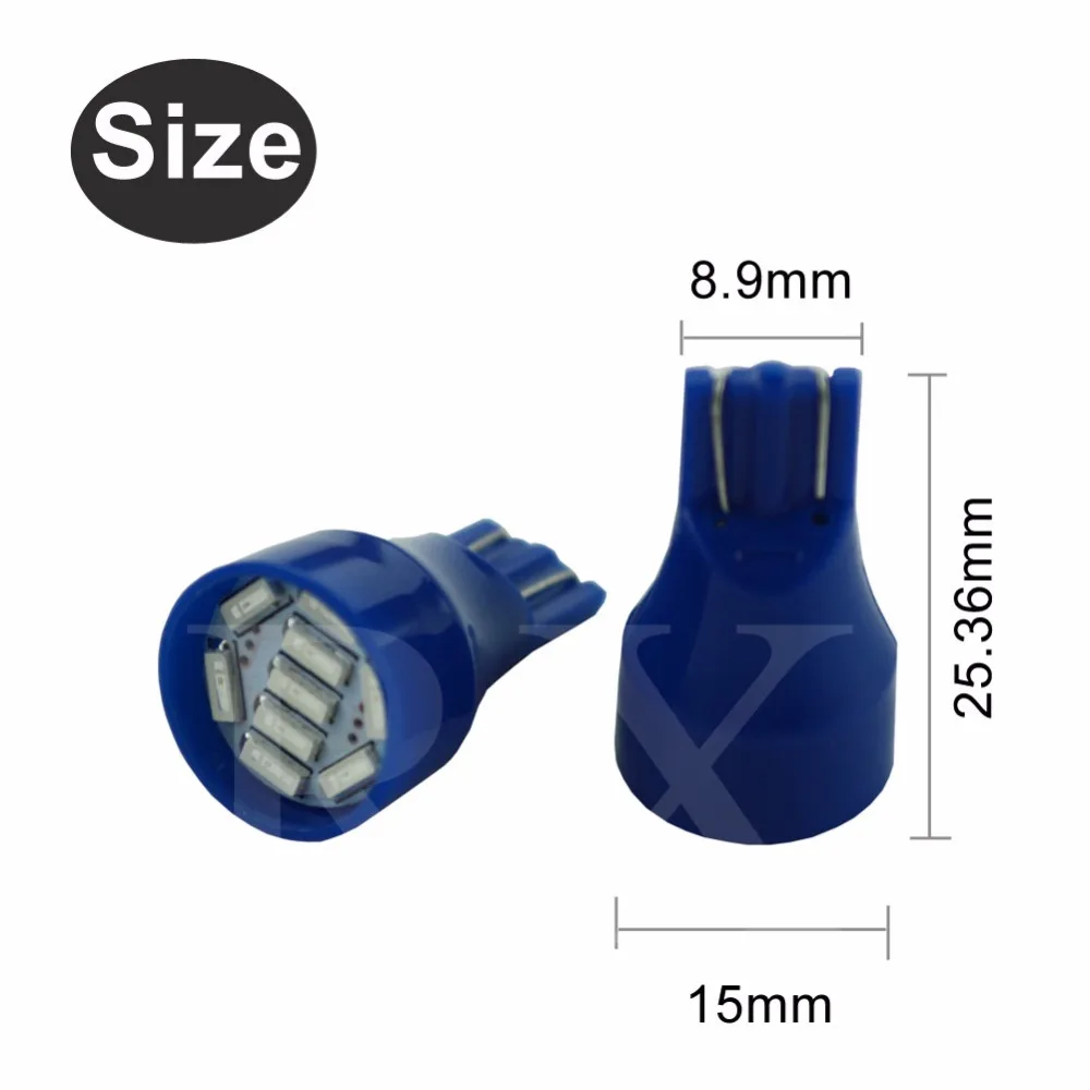 4 шт. T15 W16W светодиодный 4014 9SMD высокой мощности автомобильный сигнал заднего хода