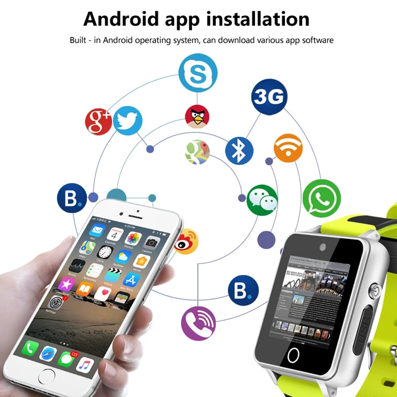 Pаспродажа S9 Смарт часы Android 5,1 1 Гб + 16 Гб Поддержка sim карты TF Bluetooth Смарт часы 3g font b gps b font Wifi умные часы с камерой 2,0