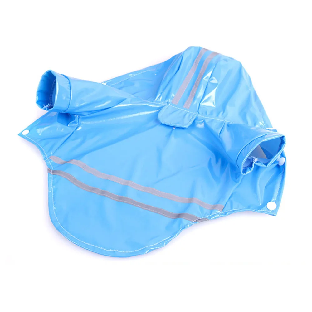 Breathable Vibrant Color Pet Dog Raincoat Fashionable Pet Poncho With Hood Waterproof Dog Rain Jacket For Dogs