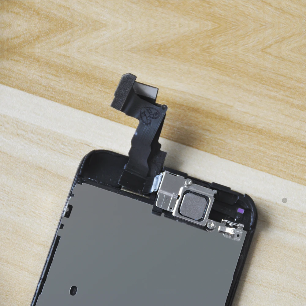 AAA ЖК-экран дисплей для iPhone 5 5S 5c ЖК-кодирующий преобразователь сенсорного экрана в сборе+ кнопка Home+ фронтальная камера+ ушной динамик полный экран