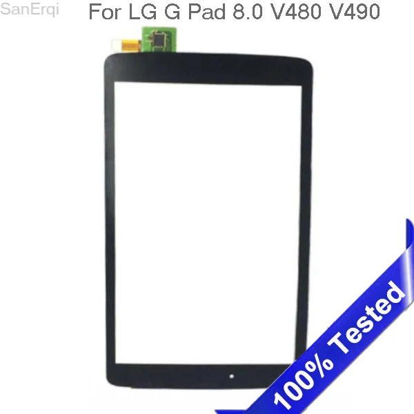 Новый дигитайзер для LG G Pad F 8 0 V480 V490 сенсорный экран Передняя сенсорная панель