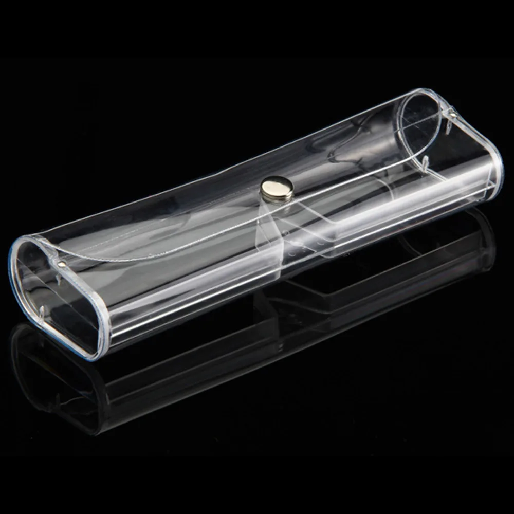 Plastic Ultralight Boxes Portable Transparent Reading Glasses Cases For Women Men Unisex Clear Slim Glasses Cases for Presbyopic