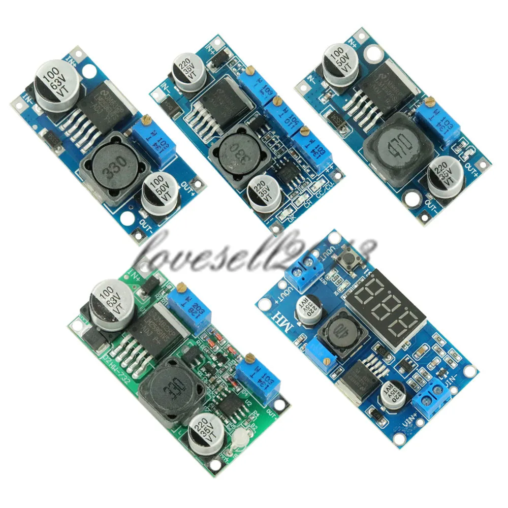 

LM2596s lm2596hvs DC-DC step-down power supply module 3A adjustable step-down module LM2596 voltage regulator 24V 12V 5V 3V