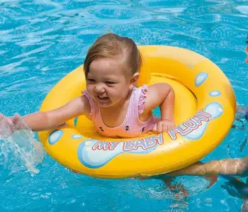

Swim Ring On Holiday My baby Lovely Floating Summer Kids Child Seat Inflatable Swimming boat toys Water pool tube Life buoy