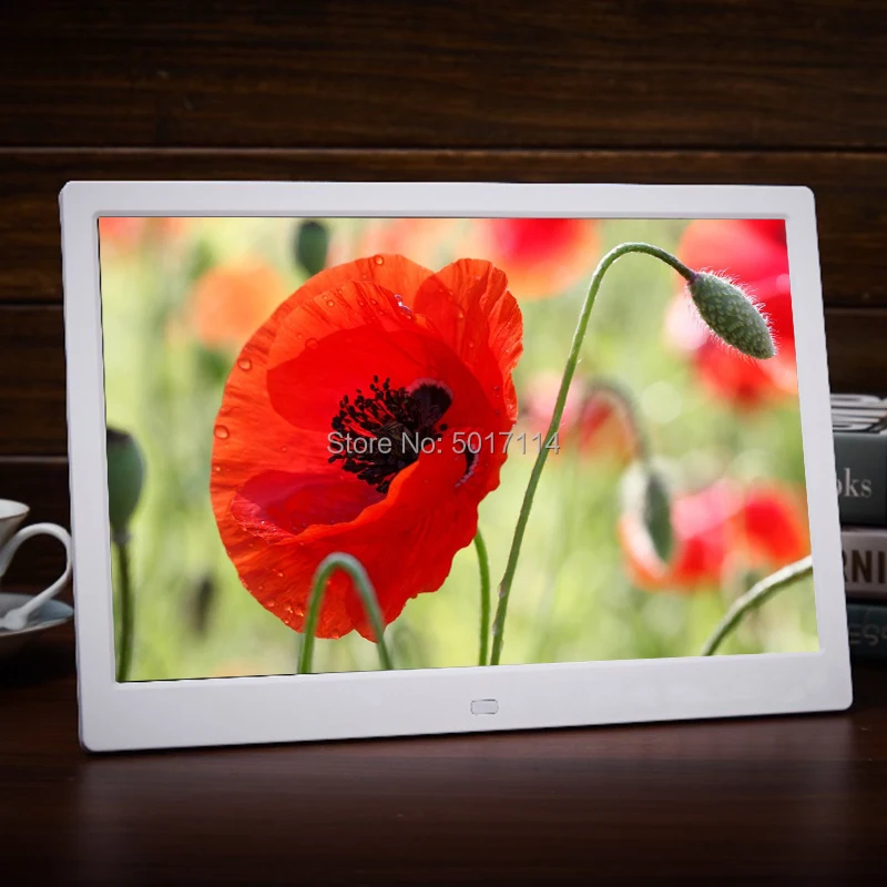 12 дюймовый светодиодный Подсветка HD 1280*800 Полный Функция цифровая фоторамка