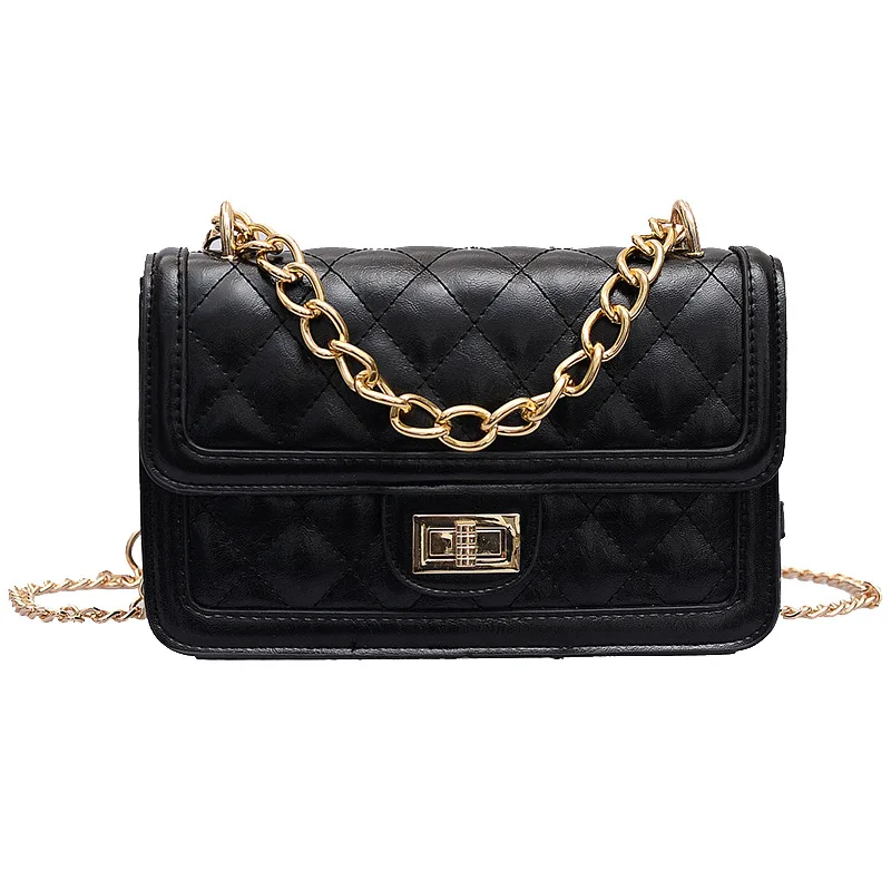 

Luxury Handbags Women Bags Designer Vintage Chains Shoulder Bag PU Leather Messenger Crossbody Bags for Women 2019 sac a main