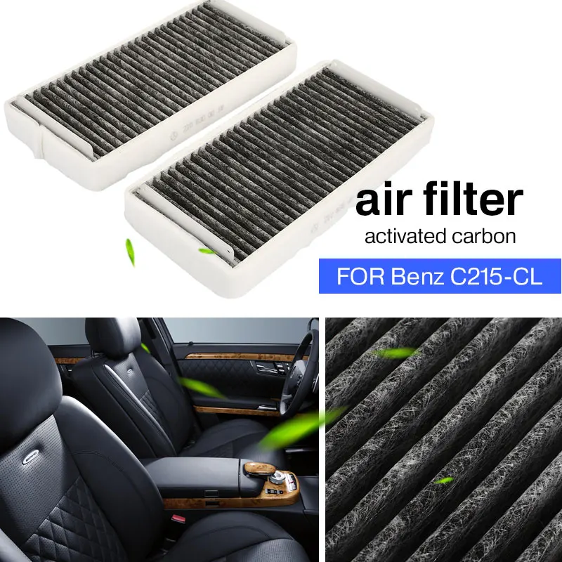 Воздушный фильтр для салона высокого качества Авто воздушный фильтр запчасти для двигателей автомобильный воздушный фильтр кондиционер для BENZ C215-CL