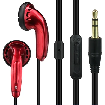 

Marsnaska Good Sale DIY Earbud In Ear Earphone Earbud Dynamic Flat Head Plug Earbud Bass Earphone Earbud Use For Vido Pad