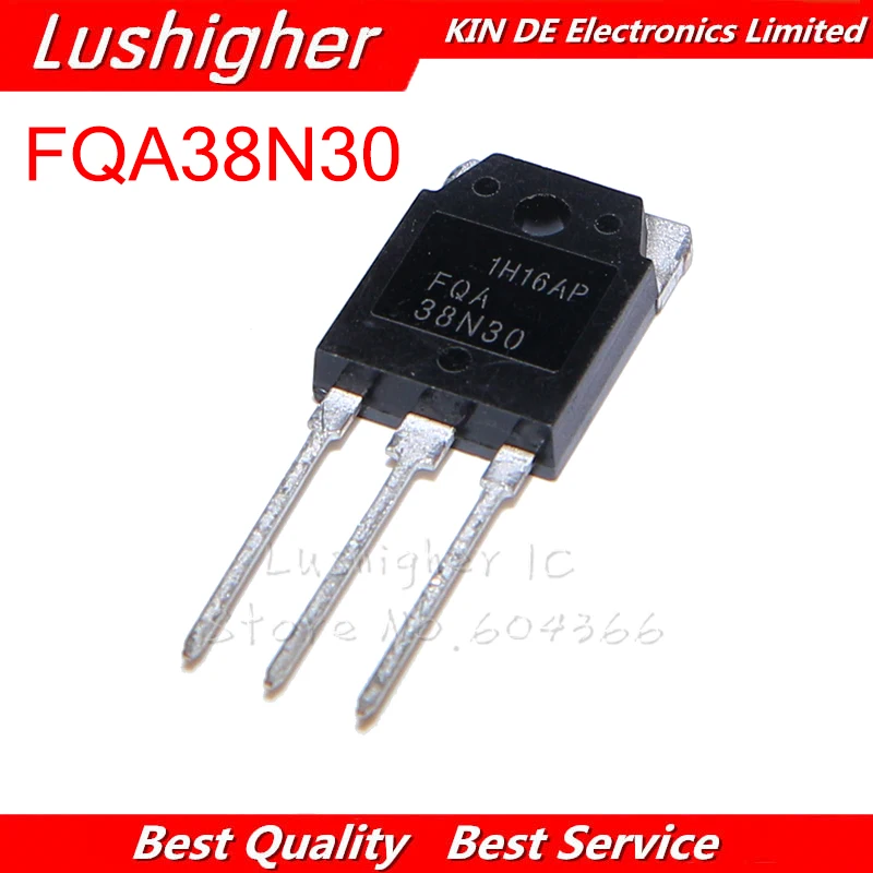 

5pcs FQA38N30 TO-3P FBA 38N30 TO3P MOSFET 38A 300V