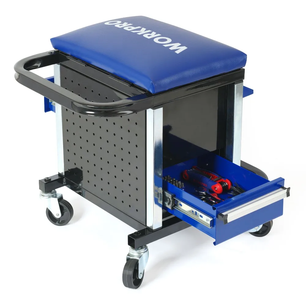 Free Shipping WORKPRO 136 Piece Home Repair Tool Set With Roller Seat Free Shipping WORKPRO 136 Piece Home Repair Tool Set With Roller Seat